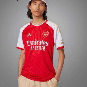 Adidas Arsenal Emirates Red Football Soccer Jersey Men's Medium
